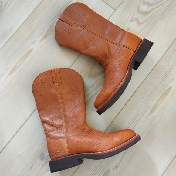 NWOB Twisted X Tooled Leather Boots - Picture 1 of 6